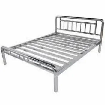 Modern Stainless Steel Bed